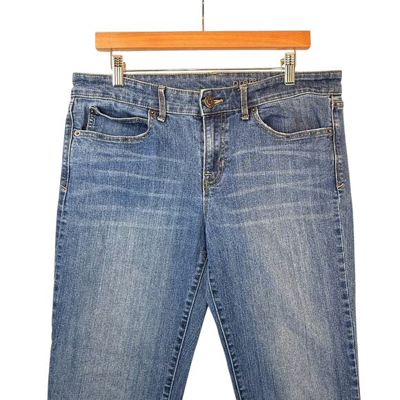 VTG Gap Premium Denim Womens Jeans SIZE 12LONG 31L Medium Wash Straight Long Mid - Picture 7 of 9
